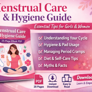 MENSTRUAL CARE & HYGIENE GUIDE